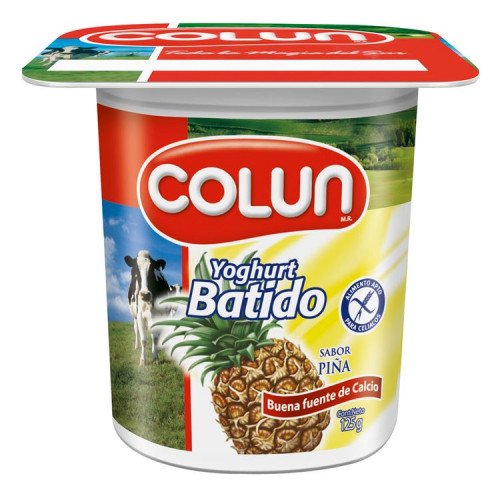 Yoghurt Colun Piña 125 gr