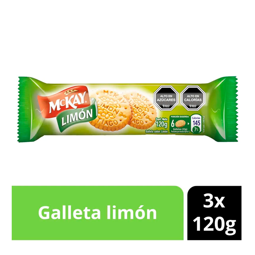 Galleta Mckay Limón 120 Gr