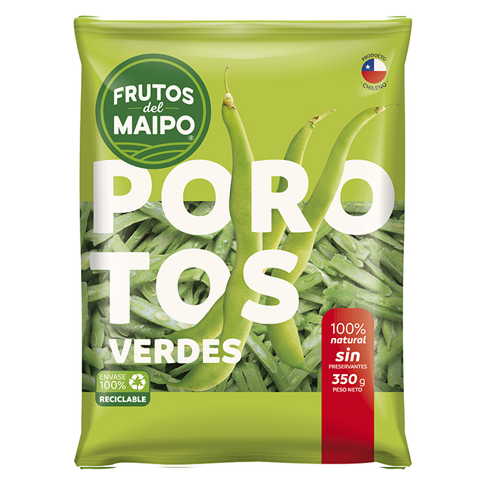 Porotos Verdes Frutos Del Maipo 350 gr