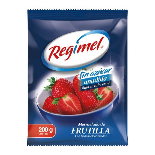 Mermelada Regimel Frutilla 200 Grs