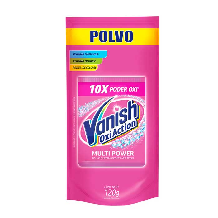 Vanish Polvo Ropa Color 120 Grs