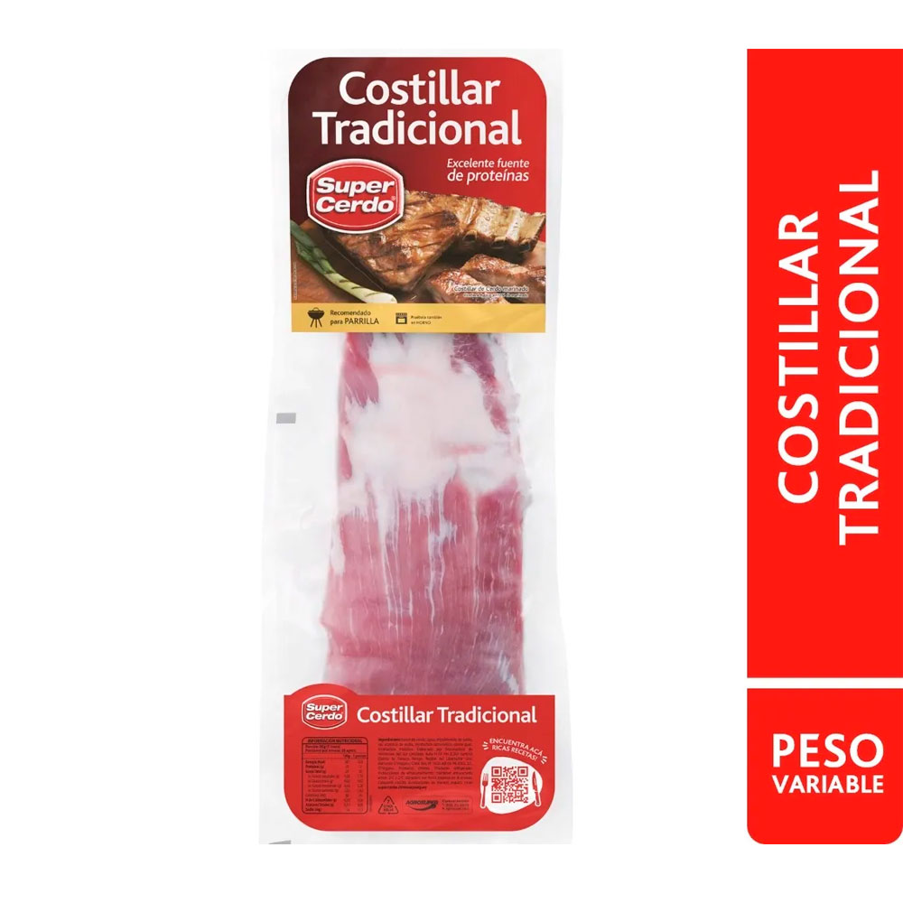 Costillar  Fresco Super Cerdo Vacio Kg