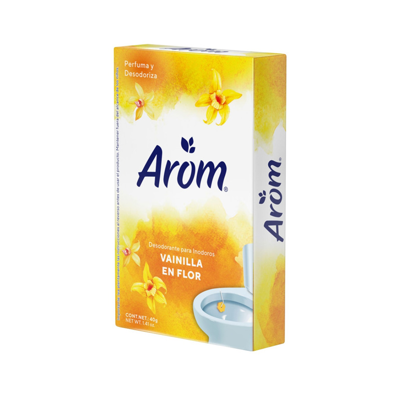 Desinfectante Wc Arom Vainilla En Flor 40 Grs