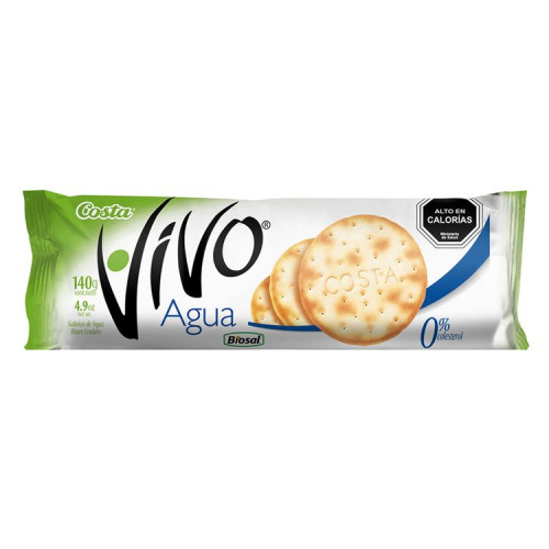 Galleta Vivo Agua 140 Grs