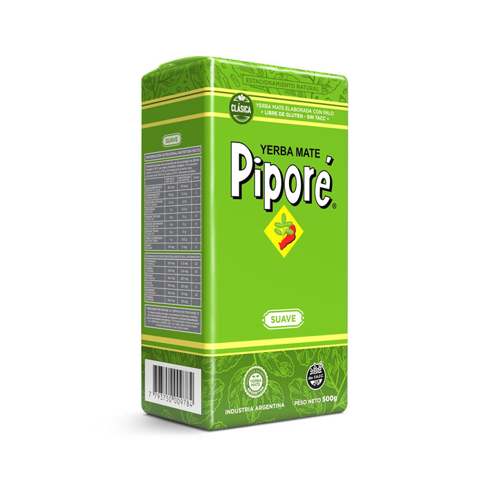 Yerba Mate Pipore Suave 500 gr