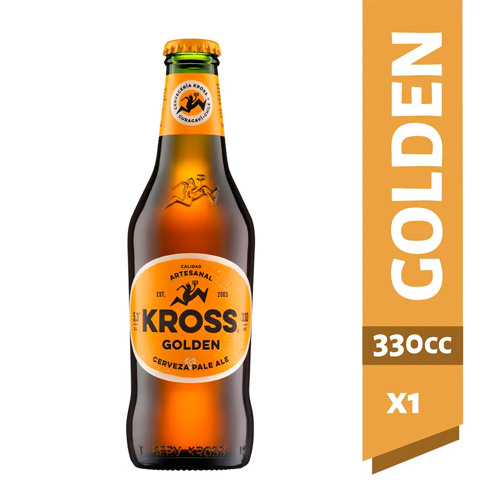 Cerveza Kross Golden Ale 330 cc
