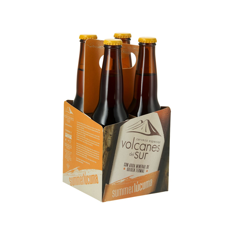 Cerveza Volcanes  Lucuma 4 X 350 cc