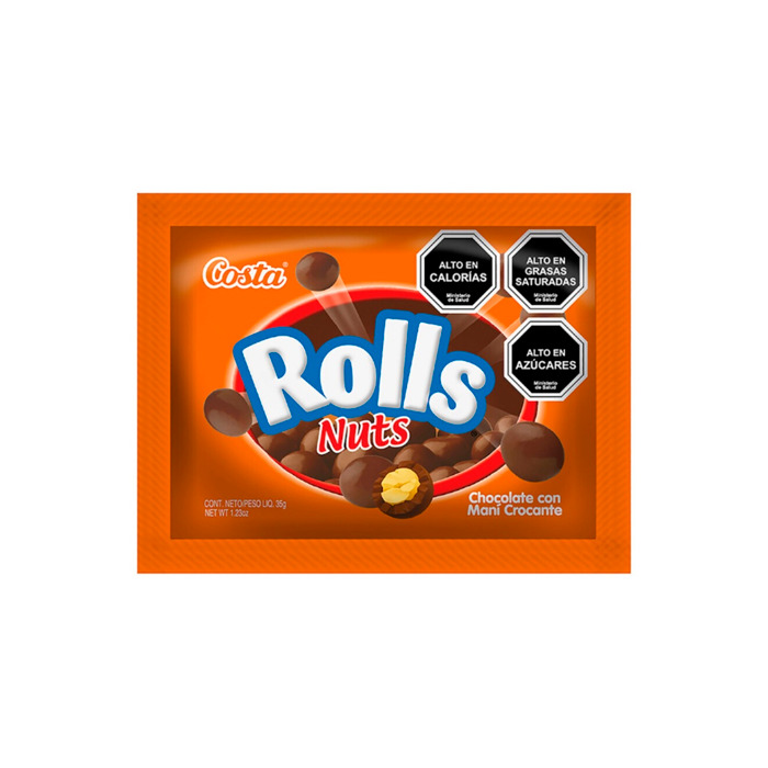 Rolls Nuts Snak 35 Grs