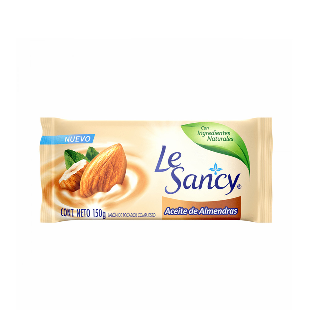 Jabon Le Sancy 150 Gr Aceite Avena  Almendras