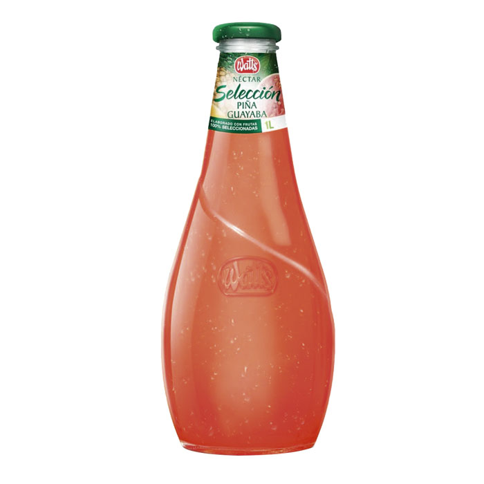 Néctar Watts Selección Piña Guayaba 1 L