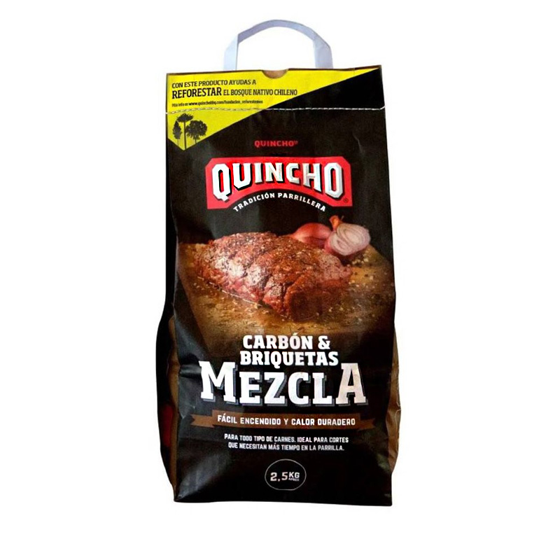 Carbón Quincho Mezcla 2.5 Kilos