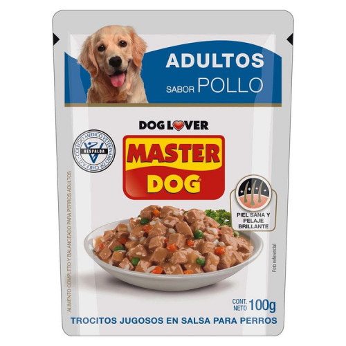 Master Dog Tro.Jug. Pollo Arroz 100Gr