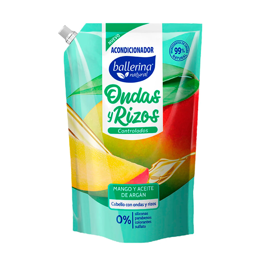 Acondicionador Ballerina Onda Y Rizo Dp 750 ml