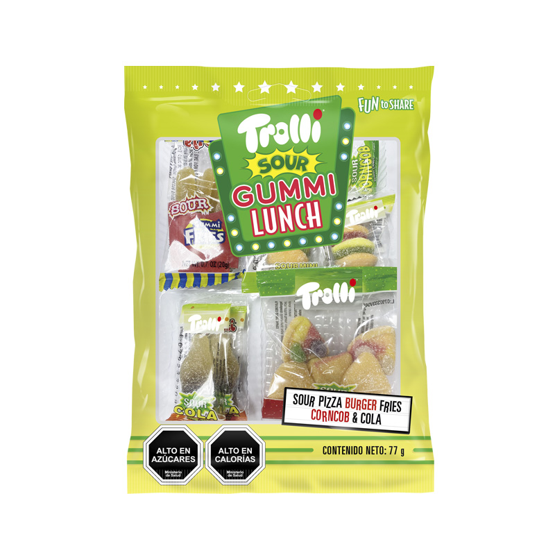 Gomita Trolli Lonchera Ácida 77 Grs