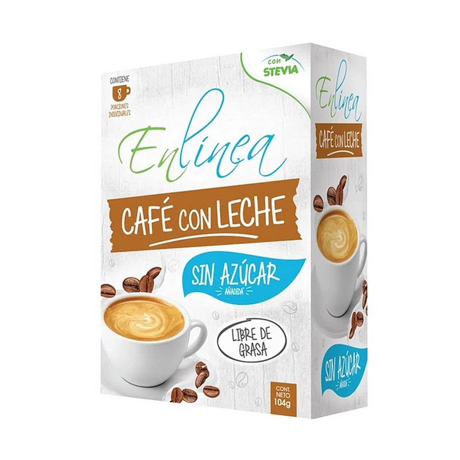 Café En Linea Con Leche 104 gr