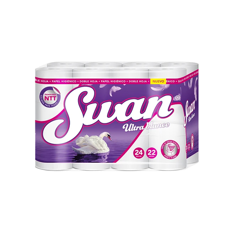 Higiénico Swan 24 Rollos 22 Mts