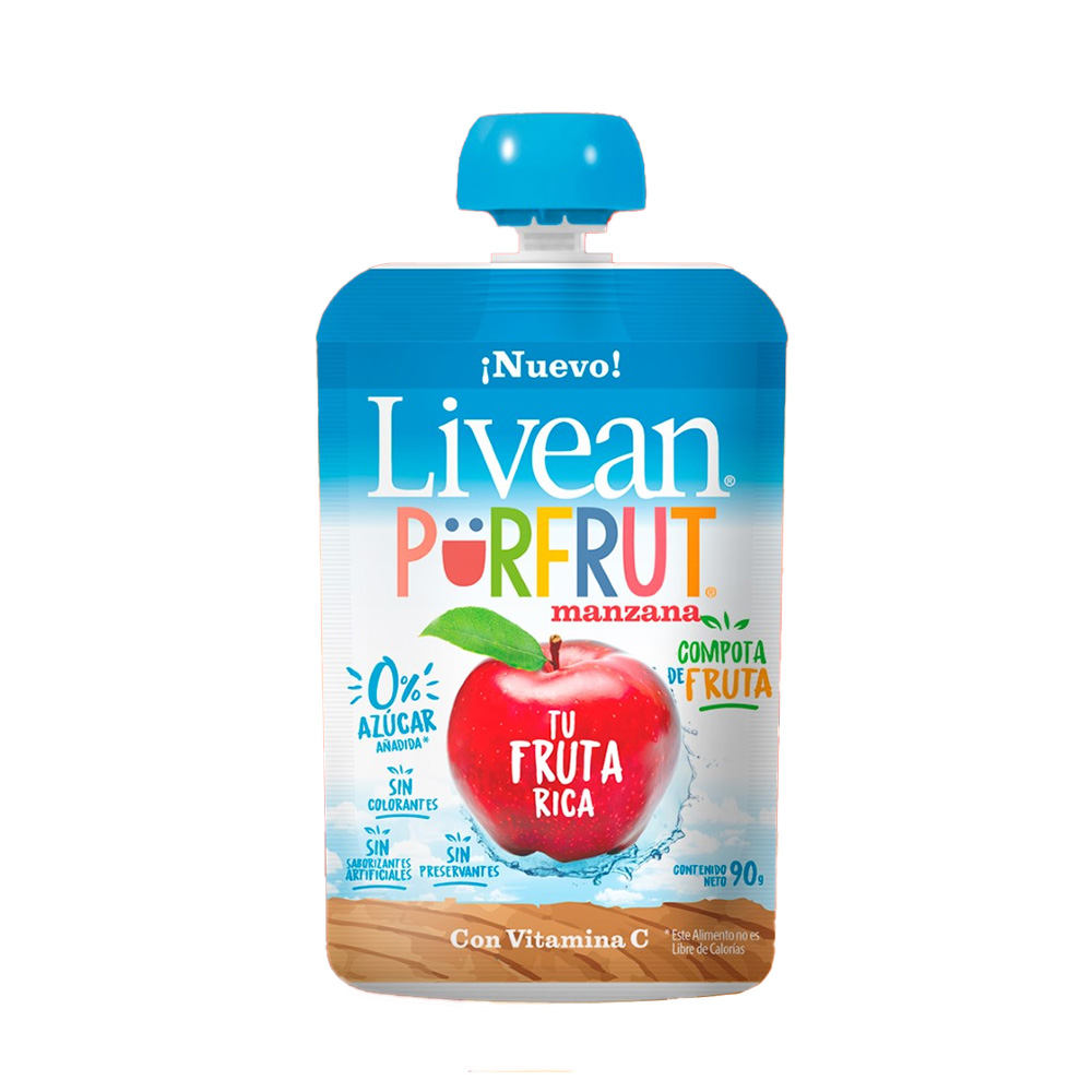 Purfrut Livean Manzana 90 gr
