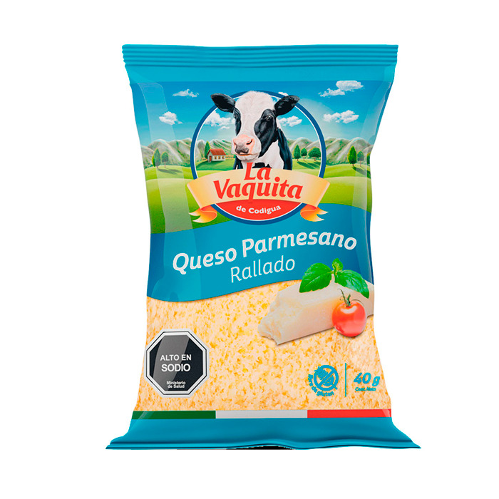 Queso Rallado La Vaquita 40 Grs