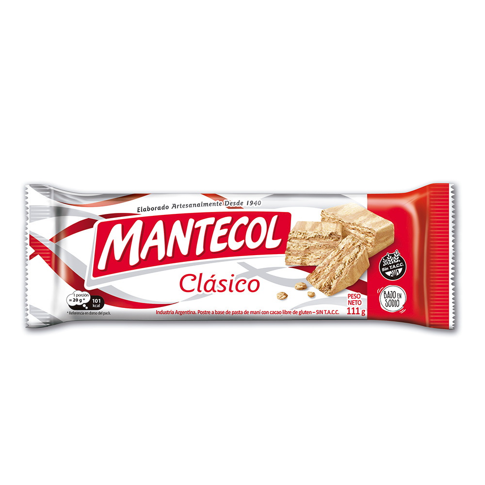Mantecol Barra 111 gr
