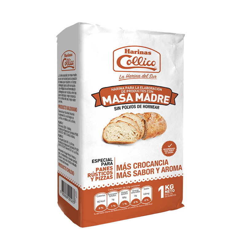 Harina Collico Pan Rustico 1 Kg