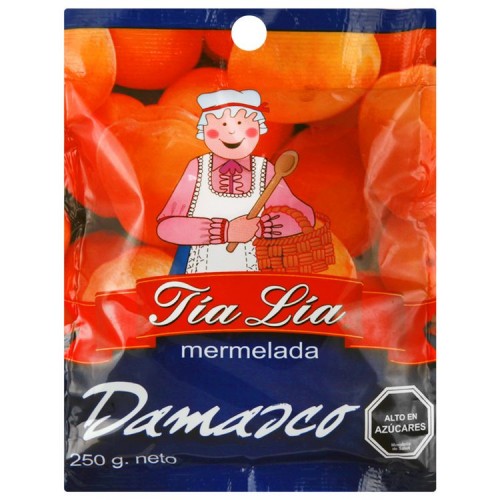 Mermelada Tia Lia Damasco 250 Grs