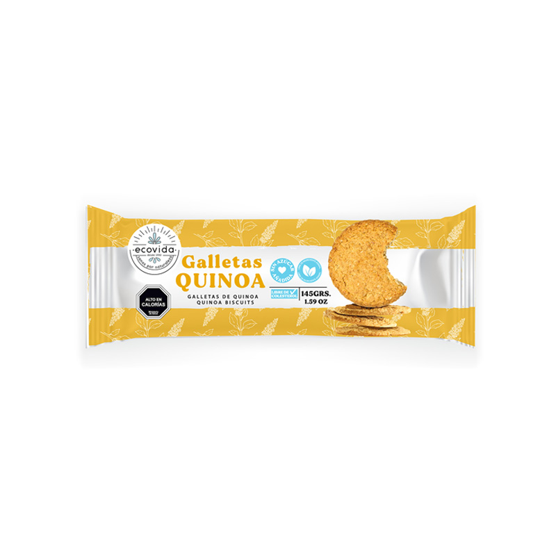 Galleta Ecovida Biscuit Quinoa Diet 145 grs