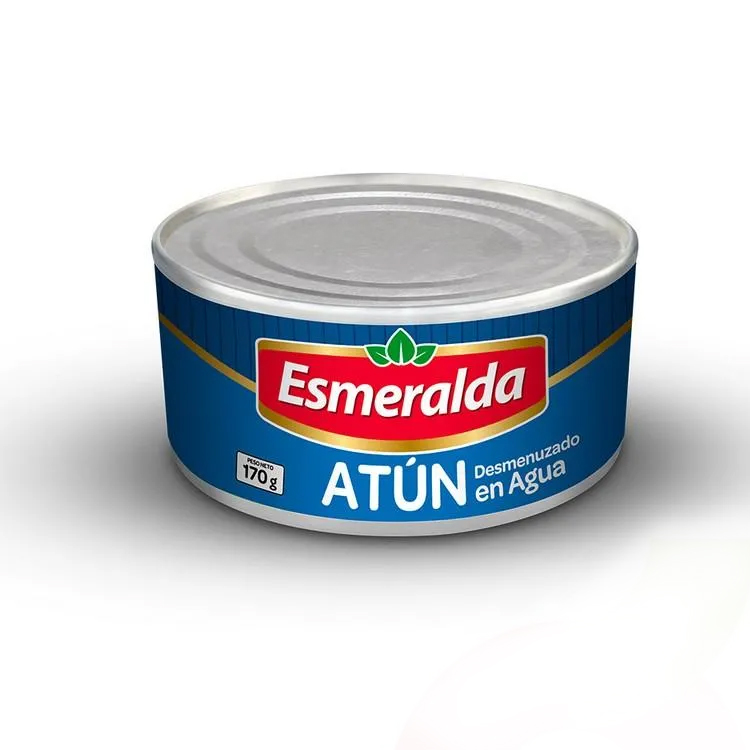Atún Esmeralda Desmenuzado Agua 170Grs (104 Gr Drenado)