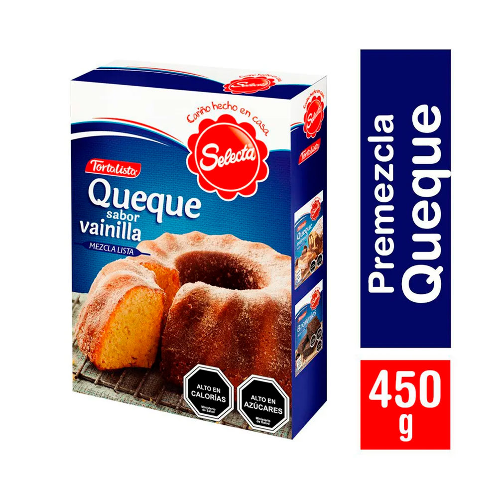 Queque Tortalista Vainilla 450 Gr