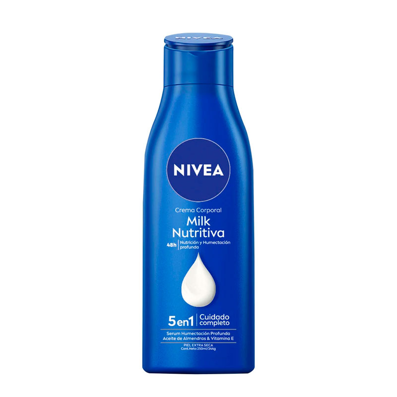 Nivea Body Milk Nutritiva Piel Extra Seca 250 Ml