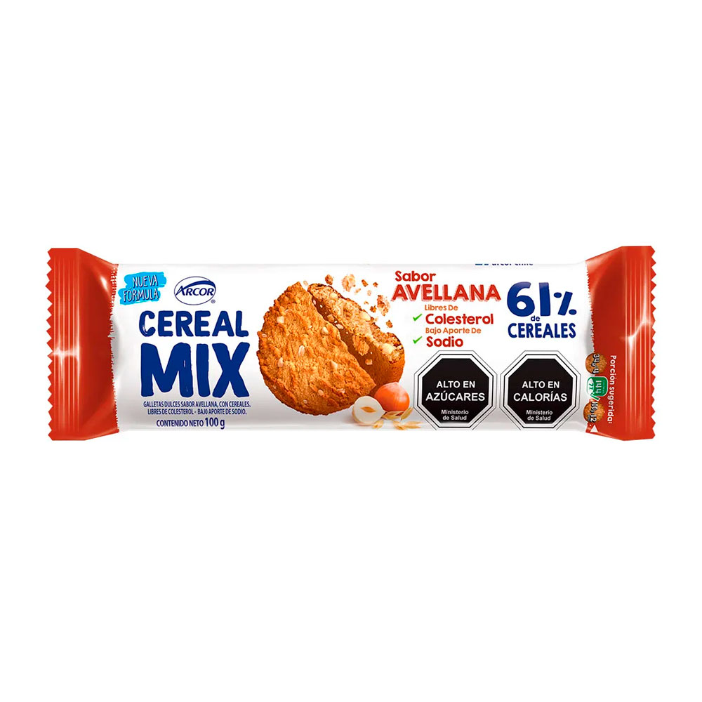 Galleta Cereal Avena Avellana 100G