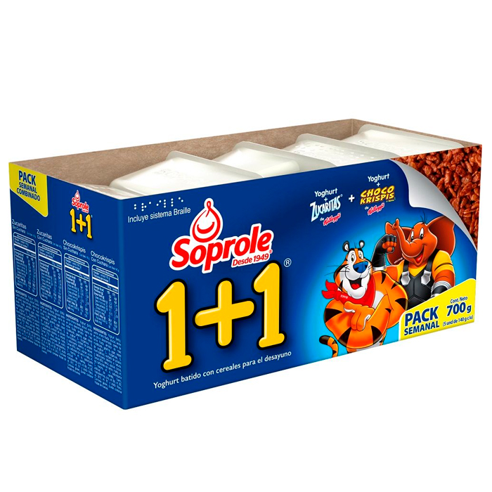 Yogurt 1+1 Pack 5 X 140 gr