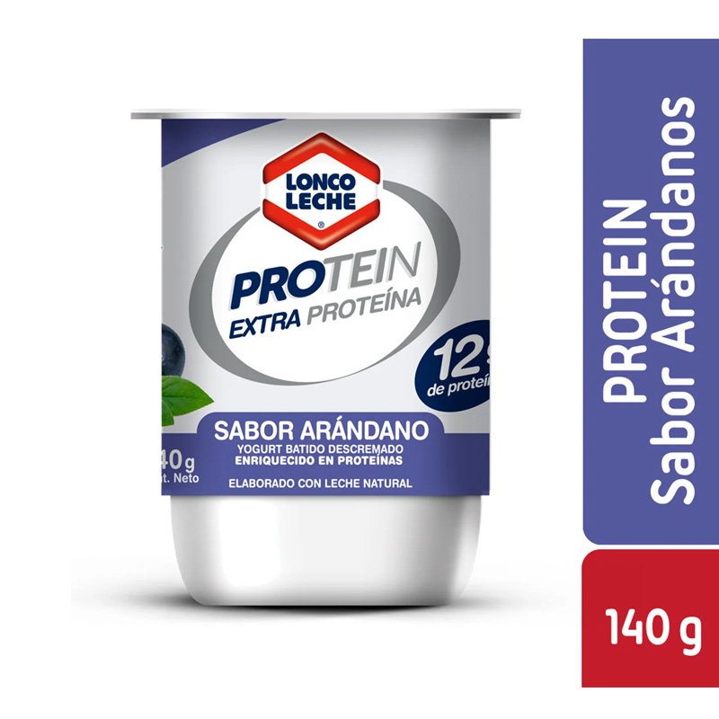 Yoghurt Protein Lonco Leche Arándanos 140 Grs