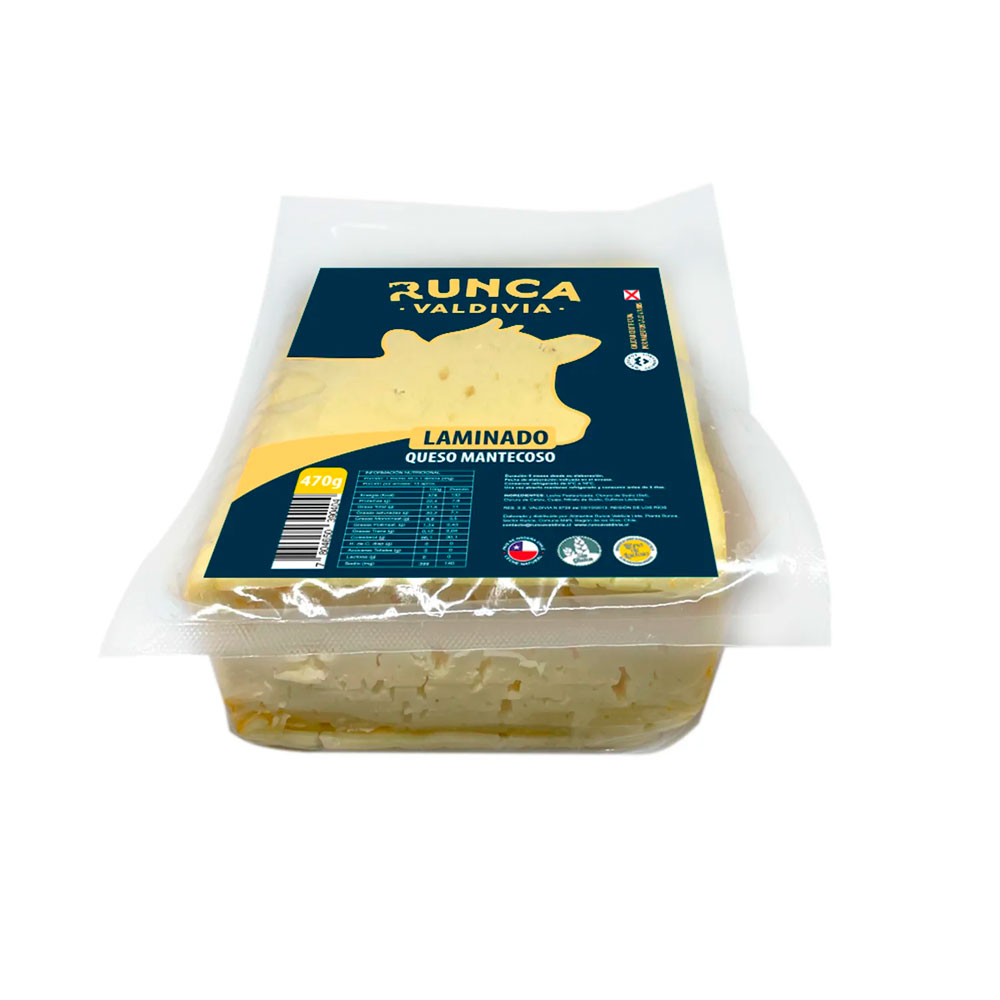 Queso Mantecoso Runca Laminado 470 Gr