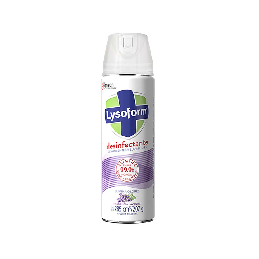 Desinfectante Lysoform aerosol Lavanda 285 ml