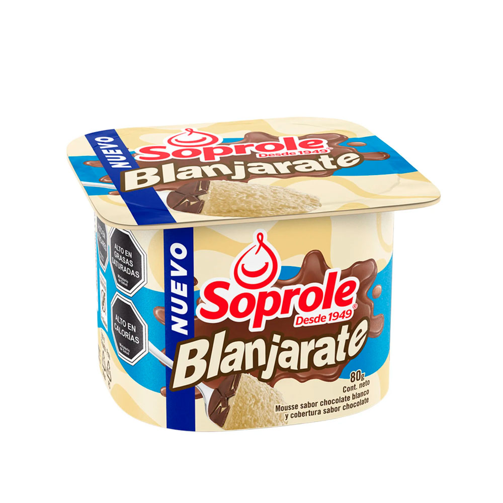 Manjarate Blanco Soprole 80 Grs
