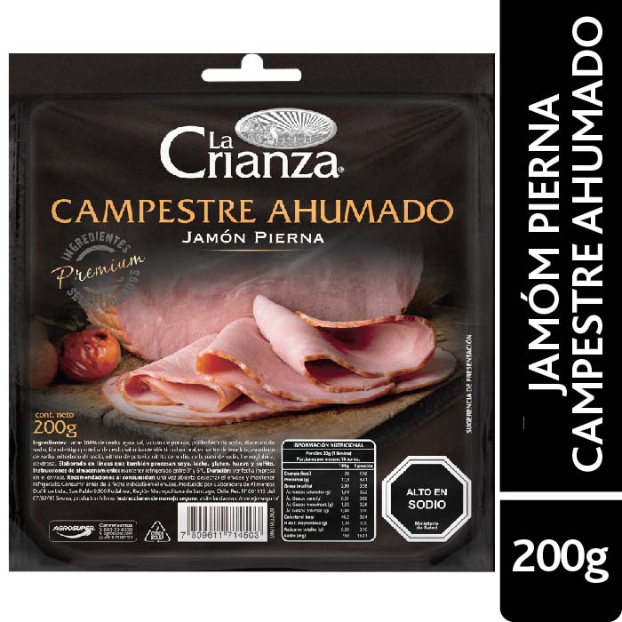 Jamón Ahumado Camp Crianza 200 Grs