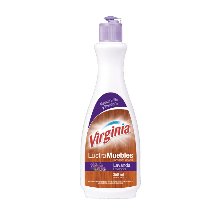 Lustra Muebles Virginia Crema Lavanda 250 ml