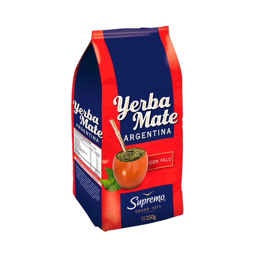 Yerba Mate Supremo Argentina 250 Gr
