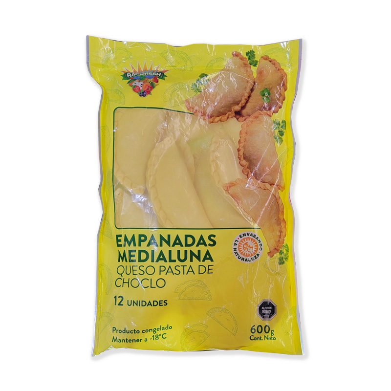 Empanadas Media Luna Queso Pastelera 12 Unidades