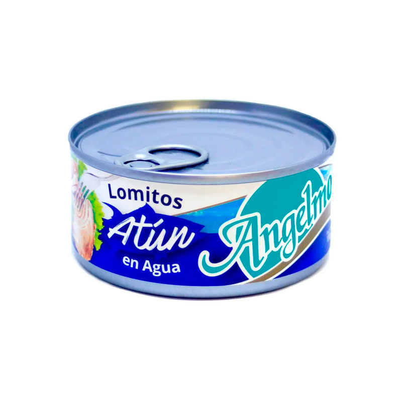 Atún Angelmó Lomito Natural 140 Gr (91G Dr)