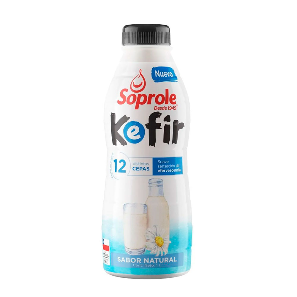Lácteo Soprole Kefir Natural Lt