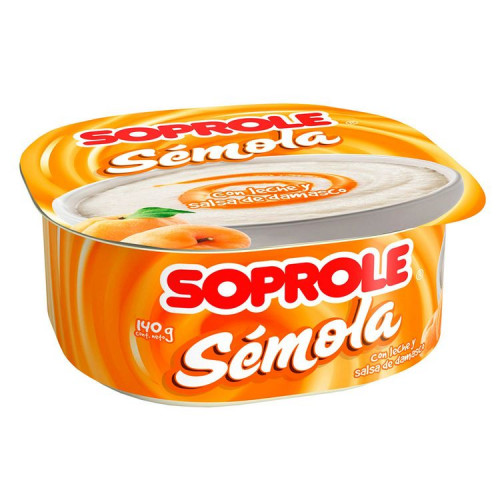 Semola Soprole Damasco 140 Gr