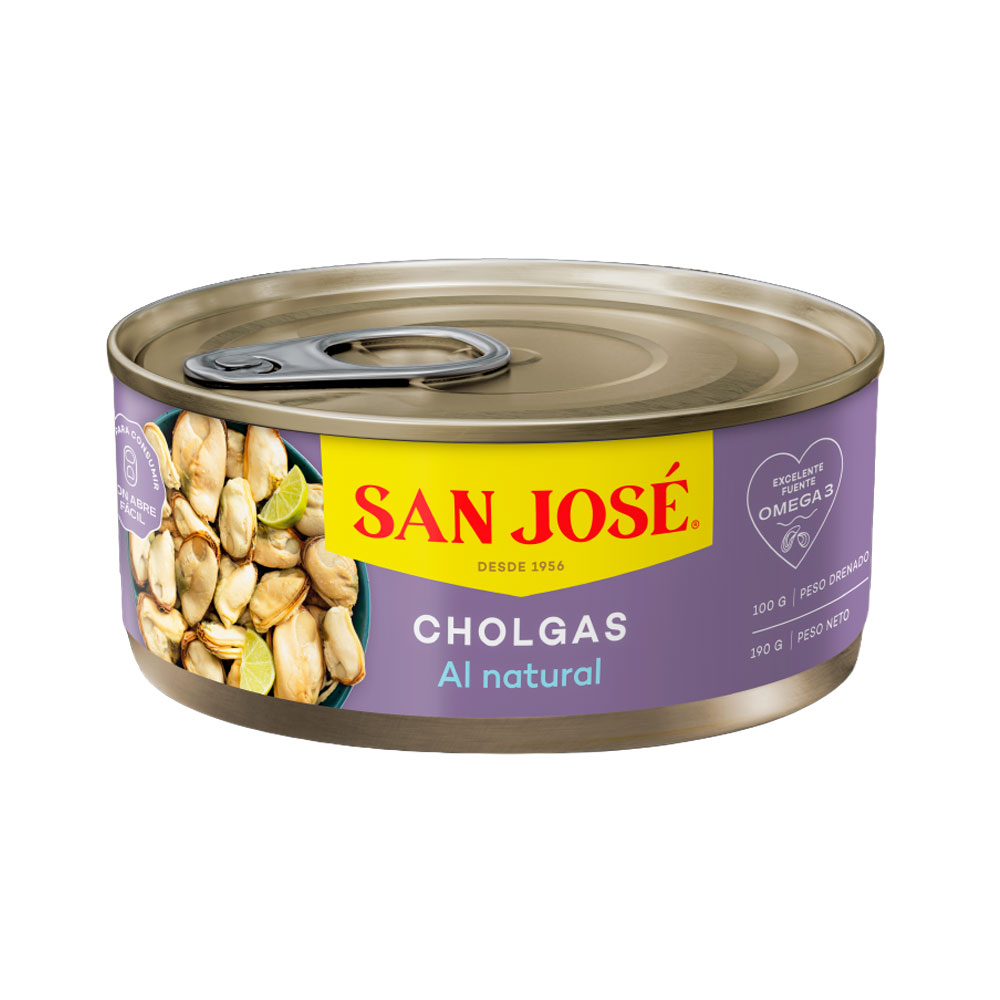 Cholgas San José Natural 190 Grs (100 Grs Drenado)