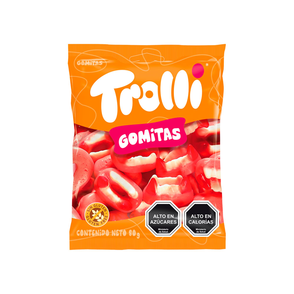 Gomita Trolli Dientes Drácula 80 GRS