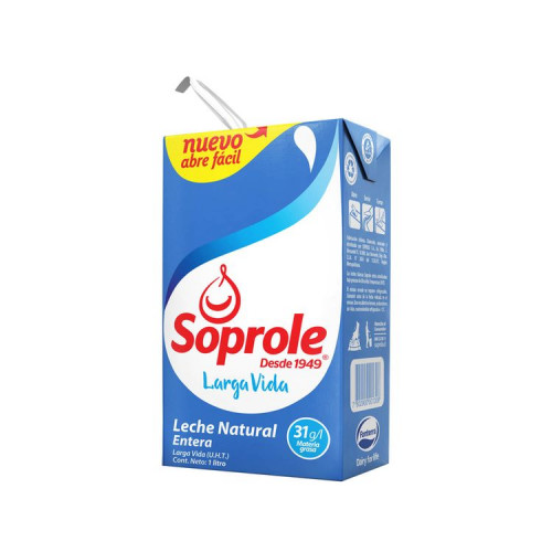 Leche Soprole Entera 1 Litro