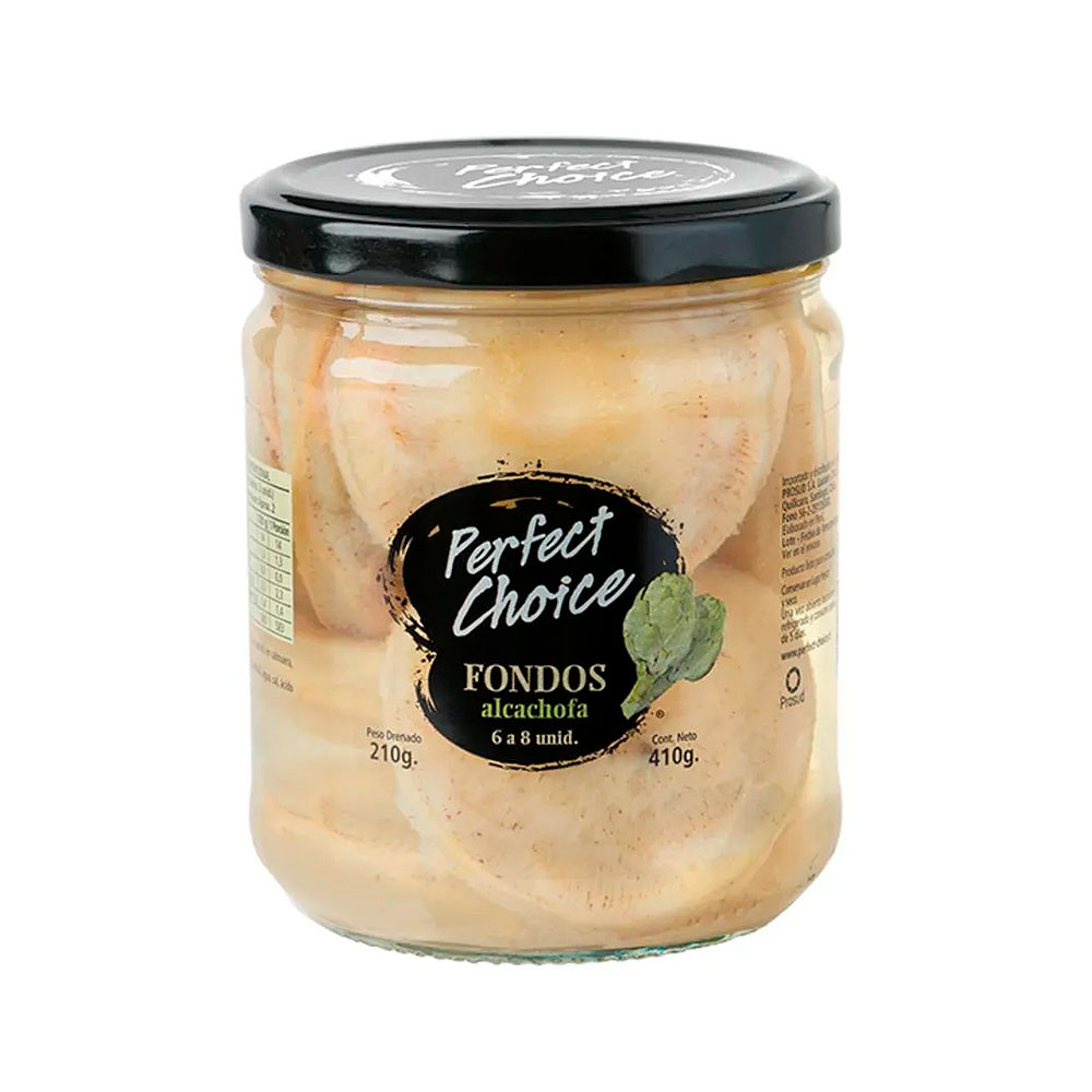 Alcachofa Perfect Choice Fondo 410 Gr (210 gr Drenado)