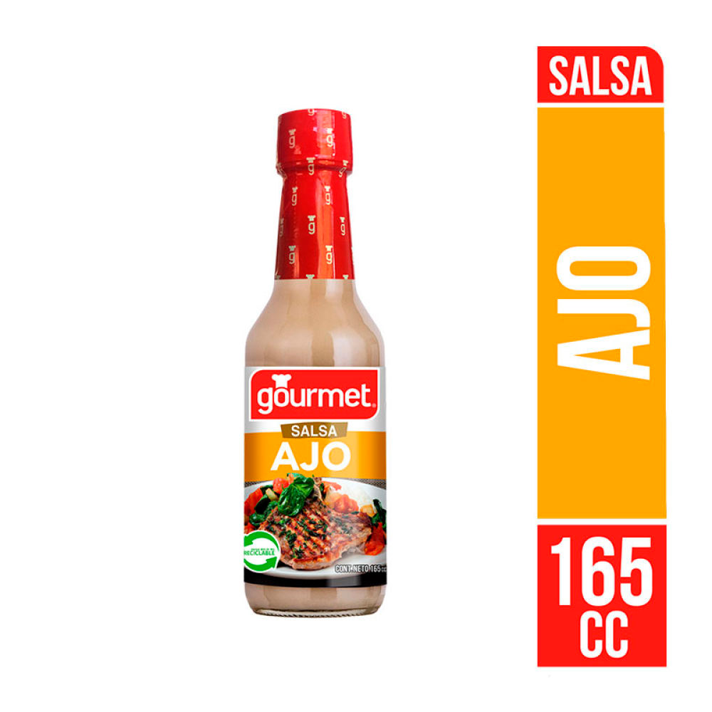Salsa Gourmet Ajo 165 cc