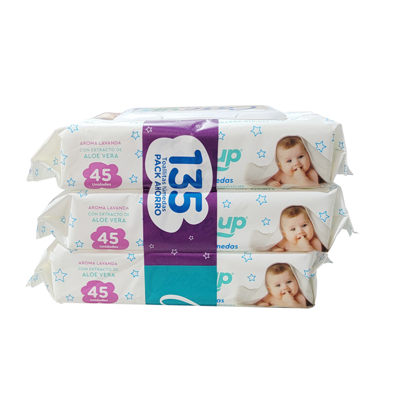 Toalla Húmeda Care Up Pack 135 unidades