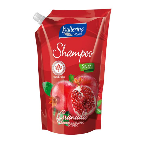 Shampoo Ballerina S/Sal Granada Dp 900Ml