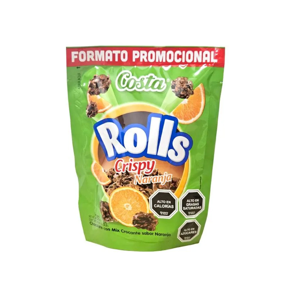 Rolls Crypi Naranja 80 grs
